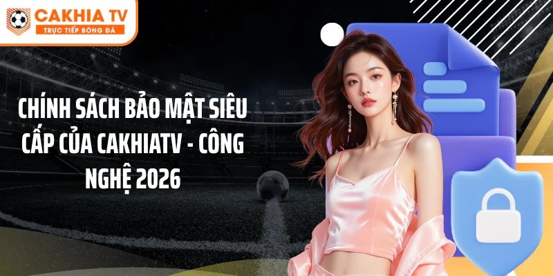 Chính Sách Bảo Mật Siêu Cấp Của Cakhiatv - Công Nghệ 2026