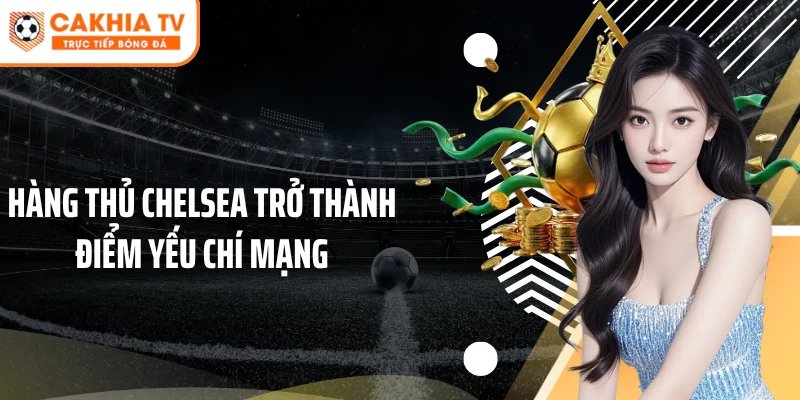 Hàng thủ Chelsea trở thành điểm yếu chí mạng